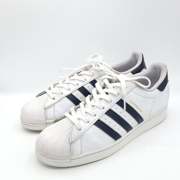 Adidas Superstar nyc white black Mens Size 11.5 main image 9